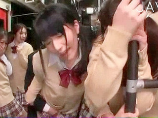 Japanese Schoolgirls' Public Sex Romp is a Nippon Thing