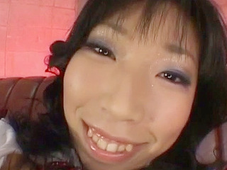 Get horny with a XXX-rating vibrator and hard cock in Tokyo Nippon girl's nasty coter.